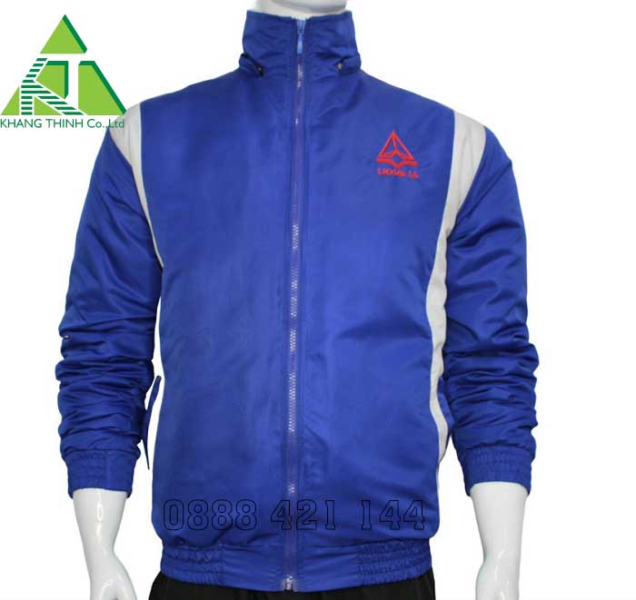 may áo khoác đồng phục